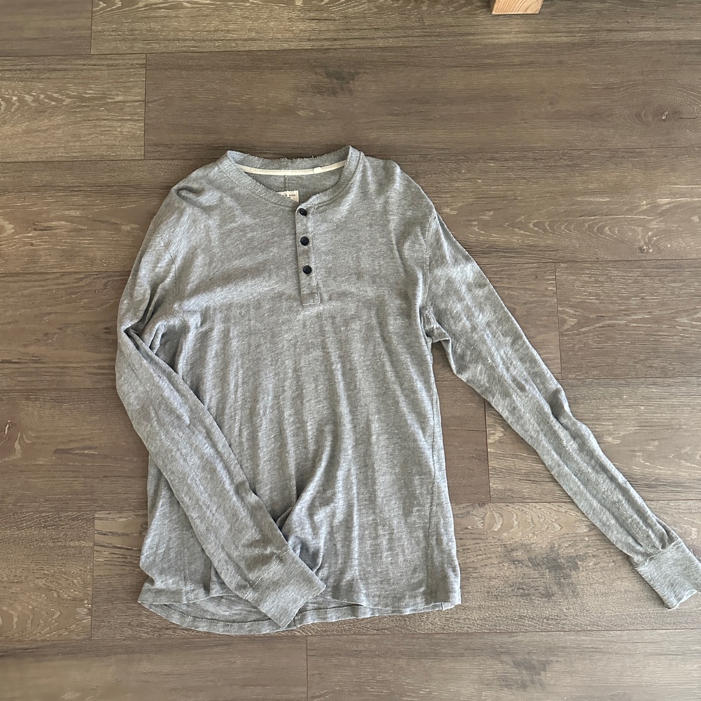 GREY LONG SLEEVE MENS RAG&BONE